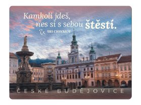 Magnet na lednici ČB