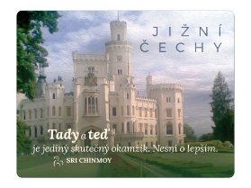Magnet na lednici Jižní Čechy 
