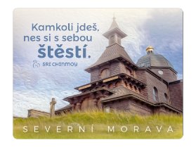 Magnet na lednici Severní Morava