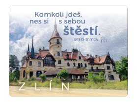 Magnet na lednici Zlín 