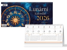 Kalendář 2026 stolní Lunární