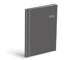 Diář 2026 T805 PVC dark gray