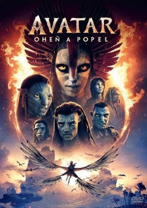 Avatar: Oheň a popel DVD