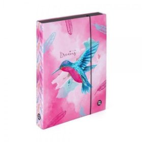 Box na sešity A4 Jumbo - Kolibřík