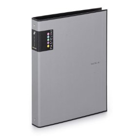 Pořadač A4 lamino R25-4kr.PASTELINI šedá 