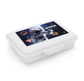 Box na svačinu s přihrádkou - Space