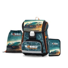 Školní set 3 ks Premium - Auto