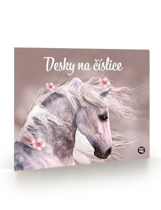 Desky na číslice kůň romantic