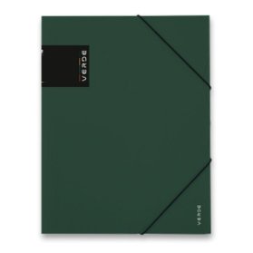 Sloha s gumou A4 PP, VERDE zelená