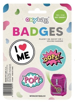 Oxybag Sada vyměnitelných placek OXY Sherpy Crazy
