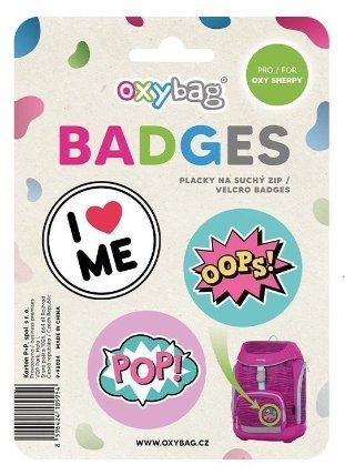 Oxybag Sada vyměnitelných placek OXY Sherpy Crazy