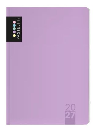 Diář A5 týdenní 2027 PASTELINI fialová