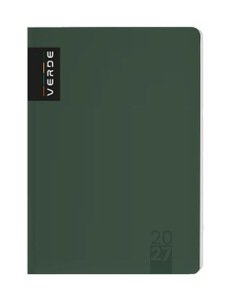 Diář A5 denní 2027 VERDE zelená