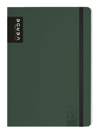 Diář A6 týdenní 2027 VERDE zelená