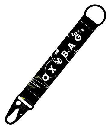Krátká klíčenka s karabinkou Rebel