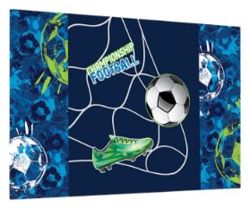 Podložka na stůl 58x38cm fotbal