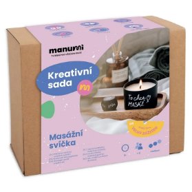 Kreativní sada na výrobu masážní svíčky