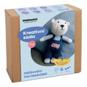 Kreativní sada na háčkování pan Méďa