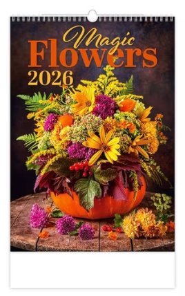 Magic Flowers 2026 - nástěnný kalendář