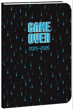Školní diář 2025-2026 STUDENT Game Over