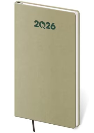 Diář 2026 týdenní kapesní ECO - Kiwi