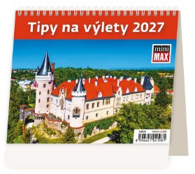 Kalendář stolní 2027 - MiniMax Tipy na výlety