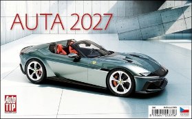 Auta 2027 - stolní kalendář