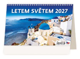 Letem světem 2027 - stolní kalendář