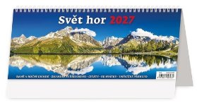 Svět hor 2027 - stolní kalendář