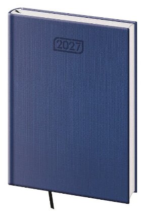 Diář 2027 týdenní A5 Zephir - modrá