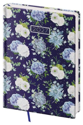Denní diář 2027 A5 Vario Lyra Floral