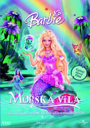 Barbie Mořská víla VHS