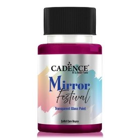 Barva na zrcadlo Cadence Mirror Festival, 50 ml - fuchsia, fuchsiová