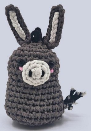 Sada na háčkování SELFIKO - Donkeyko Oslík