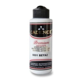 Akrylová barva Cadence Premium - bílá / 120 ml
