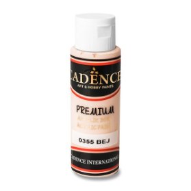 Akrylová barva Cadence Premium - béžová / 70 ml