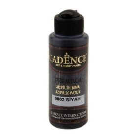 Akvarylová barva Premium 2XL, černá, 250 ml