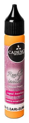 Tekuté perly, 25 ml - okrová