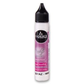 Tekuté perly Cadence - bílá / 25 ml