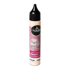 Tekuté perly Cadence - Krémová / 25 ml