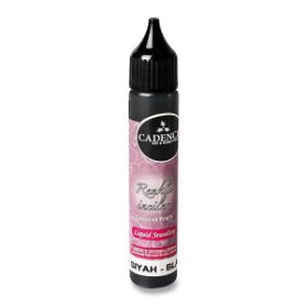 Tekuté perly Cadence - Černá / 25 ml