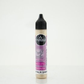 Tekuté perly metalické Cadence - Šampaňská / 25 ml