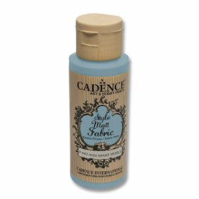 Textilní barva Cadence Style Matt Fabric - světle tyrkysová / 50 ml