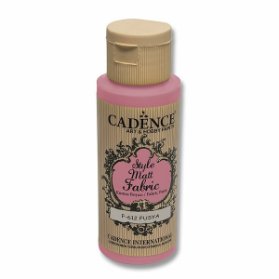 Textilní barva Cadence Style Matt Fabric - fuchsiová / 50 ml