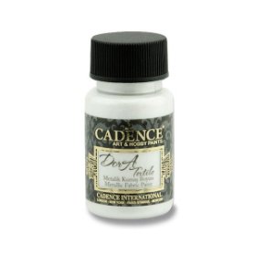 Metalická barva na textil Cadence Dora Textile - perleťová / 50 ml