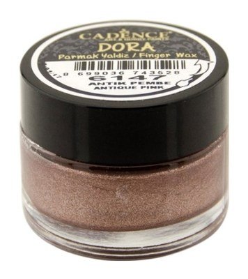 Patinovací metalický vosk, 20 ml - růžový, antigue pink