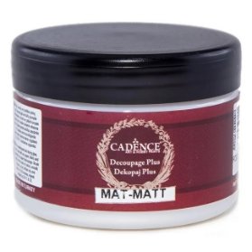 Lepidlo na rýžový papír Cadence Decoupage Plus, 150 ml - matné