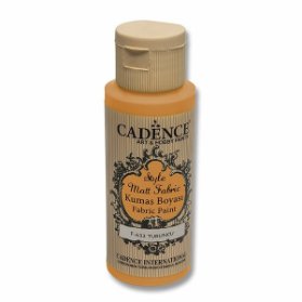 Textilní barva Cadence Style Matt Fabric - oranžová / 50 ml