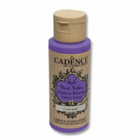 Textilní barva Cadence Style Matt Fabric - fialová / 50 ml
