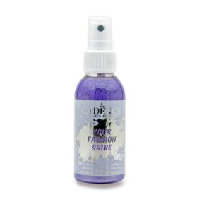 Perleťový sprej na tmavý textil Cadence - fialová / 100 ml